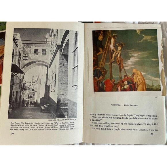 Vintage 1962 Know Your Bible Program Lot Of 16 Books Nelson Doubleday Inc. - Picture 8 of 12